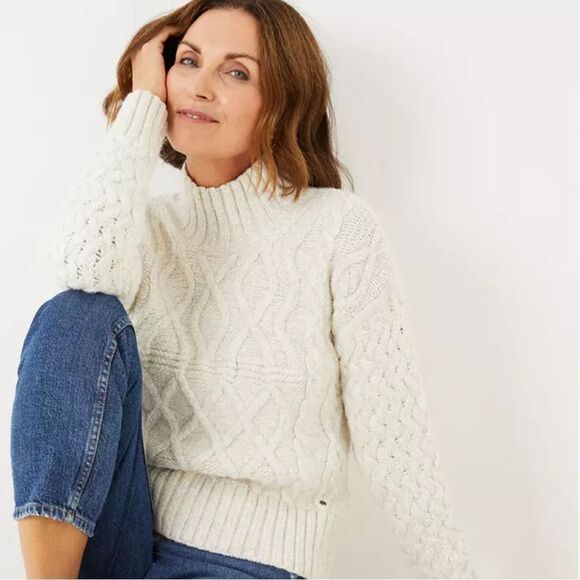 NWT Fat Face Cali Cable Knit - Picture 1 of 3